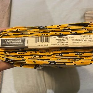 Nashville Predators Fabric